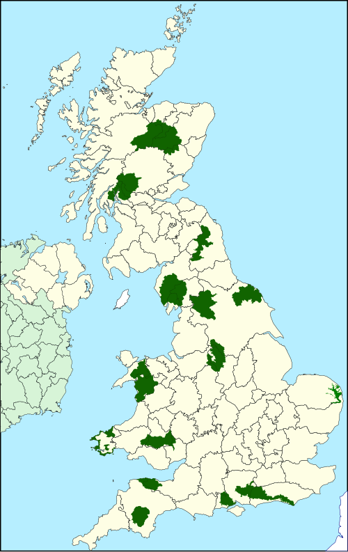 National Parks of England and Wales
